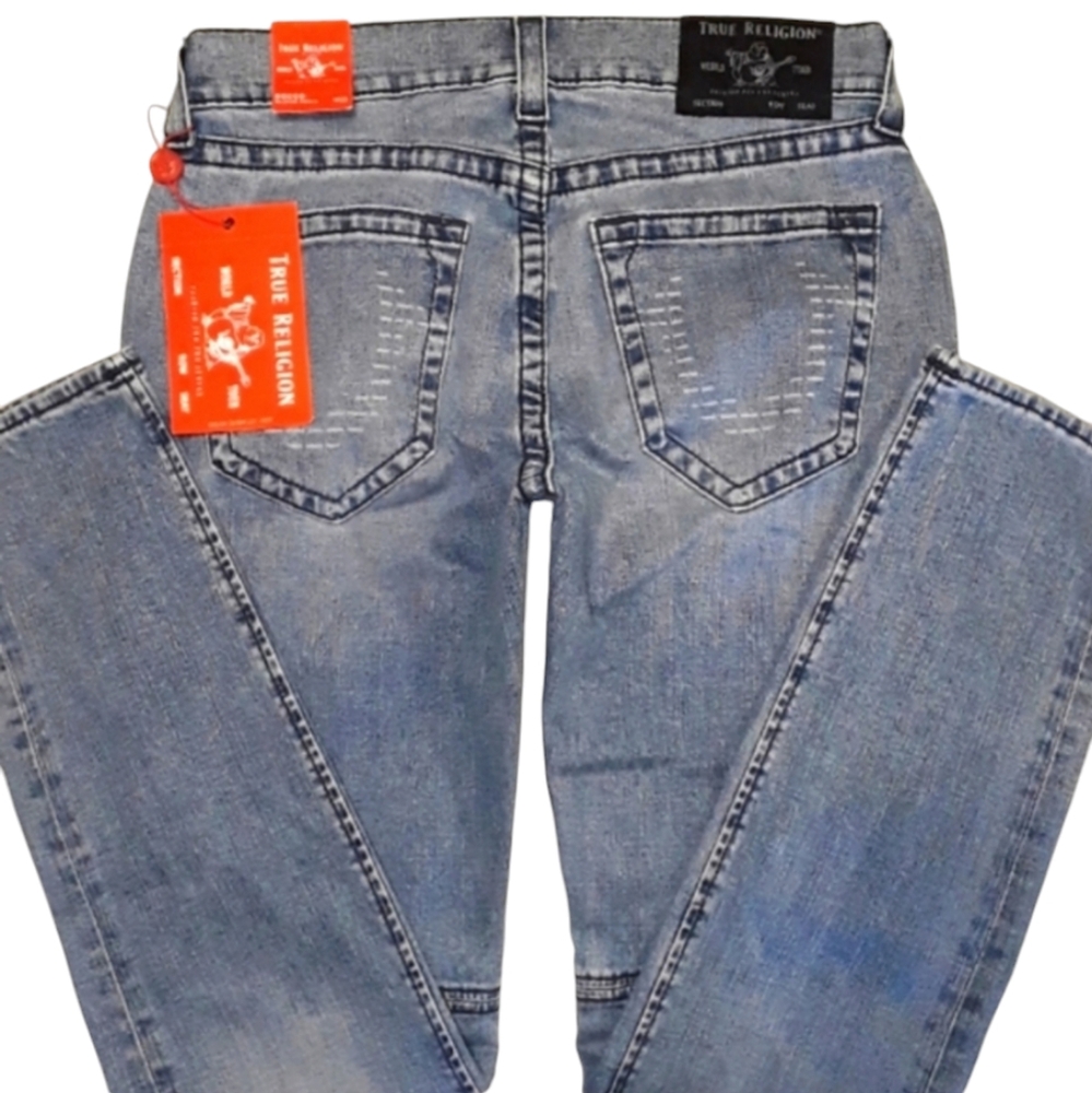 🆕️True Religion Rocco Relaxed Skinny Jeans. Men's Size: W32x34L.